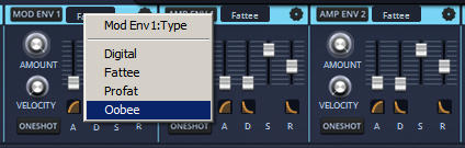 Synthmaster Envelopes